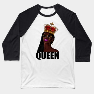 Santa African Queen, Christmas Shirt, Family Christmas, Trendy Christmas Tee, Santa's Favourite Ho. Baseball T-Shirt